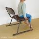 座敷椅子(正座椅子・座椅子・和室・腰痛対策・スタッキング可能・4脚セット・ブラック)