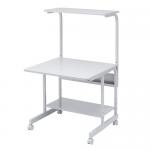 【アウトレット】パソコンラック(W750×D725×H1120～1270mm)