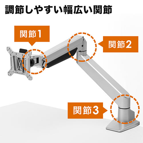 大型液晶ＴＶ モニターアーム 高耐荷重20キロ ガス圧 上下左右 回転 大型液晶TV モニターアーム 高耐荷重20キロ ガス圧 上下左右 回転