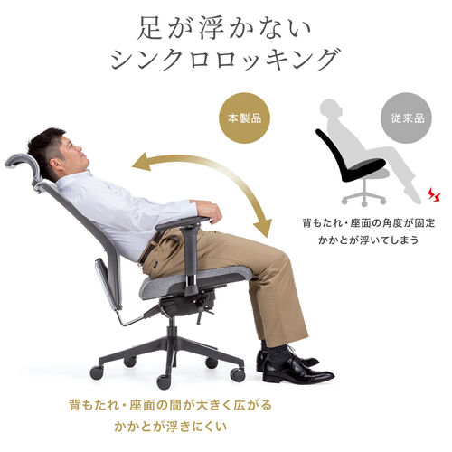 在庫限り】ファブリックチェア ロッキングチェア シンクロロッキング