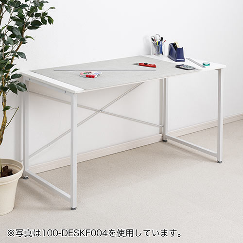 12/26 16時まで特価】シンプルワークデスク 幅70cm 奥行60cm ホワイト