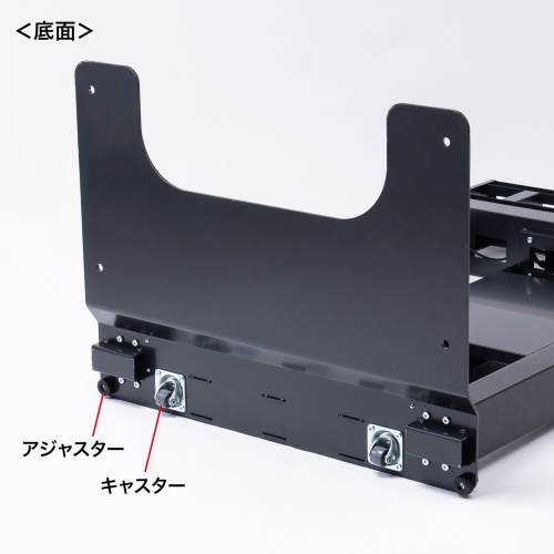 60型～86型対応 壁寄せ電動昇降ディスプレイスタンド(高位置仕様) / CR
