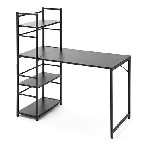 在庫限り】シェルフデスク パソコンデスク 収納ラック 勉強机 書斎