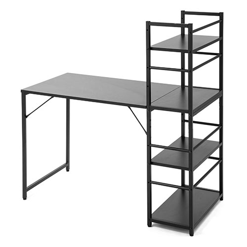 ラック付デスク 机 パソコン机 ワークデスク 勉強机 120cm×55cm q6265.jpg