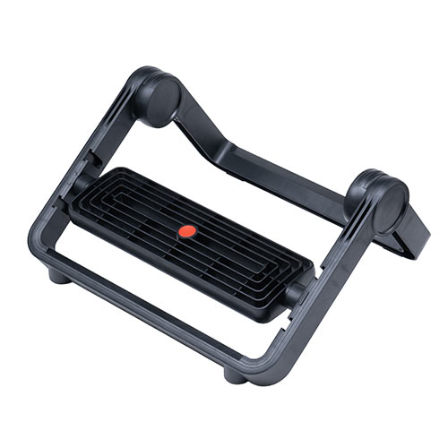 【アウトレット】フットレスト 折りたたみ 足置き台 3段階高さ調節 角度無段階