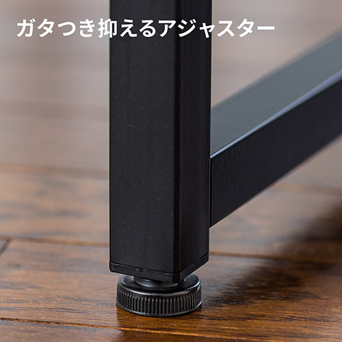 ローデスク(座デスク・ローテーブル・ダークブラウン・幅80cm・奥行