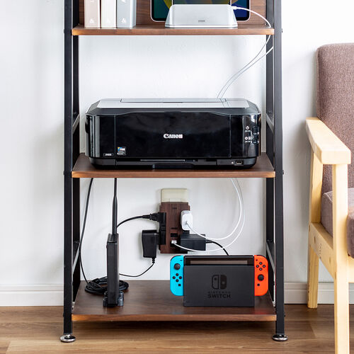 電源タップ 6個口 回転式 スマホ充電用USBポート USB A×2 集中スイッチ