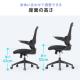 【アウトレット】メッシュチェア オフィスチェア 背もたれ分離式 ロッキング 肘跳ね上げ ミドルバック ランバーサポート キャスター付き