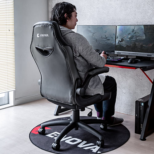 レザーチェア(バケットシート・ゲーミングチェア・PVCレザー