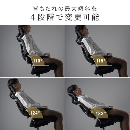 在庫限り】エルゴノミクスチェア メッシュチェア シンクロロッキング