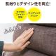 【アウトレット】座椅子 42段階リクライニング マイクロファイバー 日本製ギア 連動肘掛け 頭部14段階調整 あぐら ハイバック ブラウン