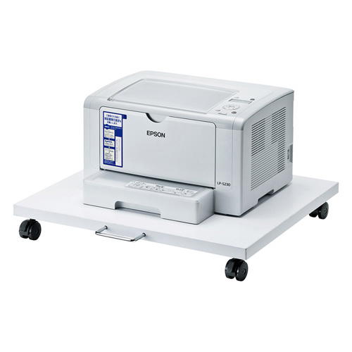 床置きプリンター台(レーザープリンタ対応・W500×D535×H77mm) / LPS