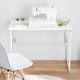【アウトレット】折りたたみデスク 幅90cm 奥行40cm ホワイト