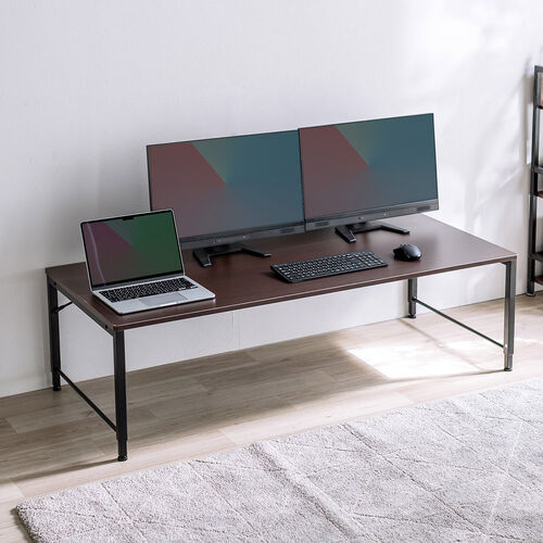 ローテーブル 昇降デスク グレー 高さ調節 おしゃれデスク 楽天市場】昇降 デスク 幅120cm グレー 電動 高さ調整可