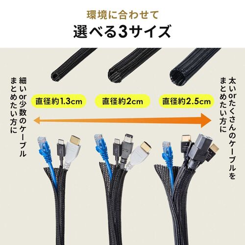 1個 車用品・バイク用品 ケーブル収納スリーブ 配線隠し 長さ約 1個 車用品・バイク用品 ケーブル収納スリーブ 配線隠し 長さ約