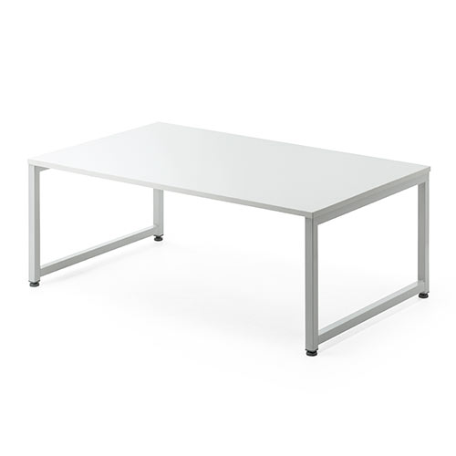 【アウトレット】ローデスク  幅100cm 奥行60cm ホワイト