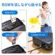 【アウトレット】ポータブル拡声器(ハンズフリー・音楽同時再生可能・マイク付・USB/microSD対応・最大10W)