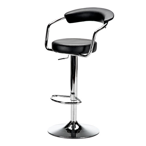 【アウトレット】カウンターチェア(ブラック)