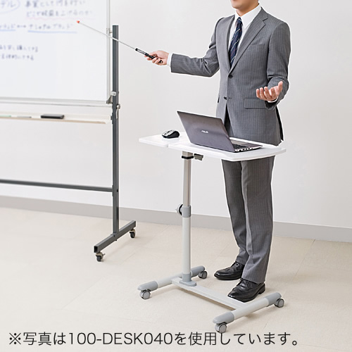 ノートパソコンスタンド(ノートPC台・高さ&角度調整可能・テーブル分割