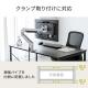 【アウトレット】シンプルワークデスク 幅120cm 奥行70cm ブラック