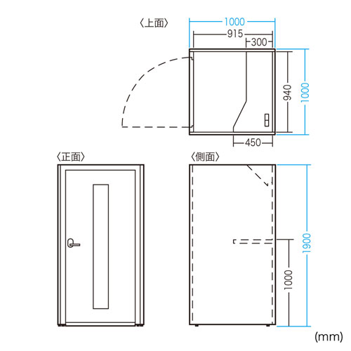 ワーク集中ボックス(CONBOX) スタンドタイプ / OS-CONBOX【デスク