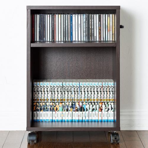 デスクワゴン デスク下収納 キャスター付 取っ手付 収納ラック