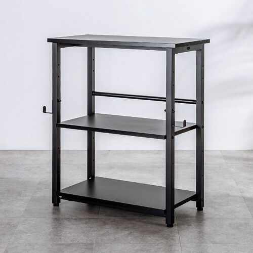 収納ラック 幅60cm 奥行30cm 高さ70cm ブラック