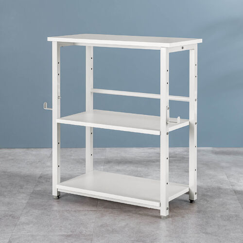 収納ラック 幅60cm 奥行30cm 高さ70cm ホワイト