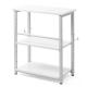 収納ラック 幅60cm 奥行30cm 高さ70cm ホワイト