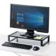 【アウトレット】スチール製モニタースタンド 幅50cm ブラック