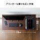 キャビネット付きデスク ワゴン付きデスク 木製デスク パソコンデスク W1100・D500 ブラウン テレワーク 在宅勤務