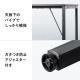 キャビネット付きデスク ワゴン付きデスク 木製デスク パソコンデスク W1100・D500 ブラウン テレワーク 在宅勤務