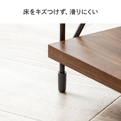 在庫限り】オープンラック ワイヤーラック 4段 簡単組み立て ネジなし