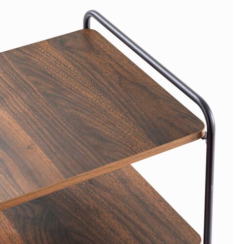 在庫限り】オーディオラック 木製 収納 3段 総耐荷重90kg ケーブル整理