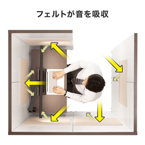 吸音パネル 吸音ボード 防音材 防音シート 壁 集中ブース 部屋 WEB会議