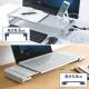 モニター台(卓上・アルミ・USB3.0・3段階高さ調整・キーボード収納・耐荷重20kg)