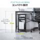 デスクワゴン 3段タイプ 幅60cm 奥行30cm 高さ61cm ホワイト