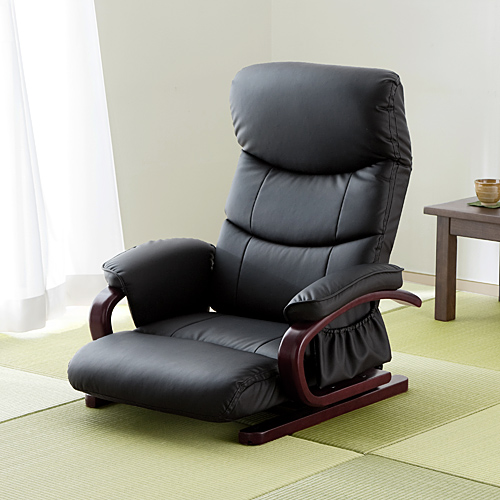 新品】3段階リクライニング座椅子 360度回転式 アウトレット - 座椅子