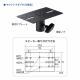 拡声器 スピーカースタンド 高さ調整110～200cm 耐荷重40kg