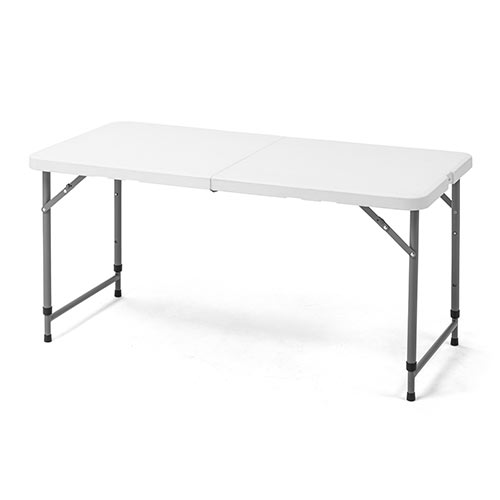[N-439] アウトドア 折りたたみテーブル ホワイト