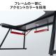 【アウトレット】ゲーミングデスク 幅180cm コの字 クランプ対応 タップトレー フック付き