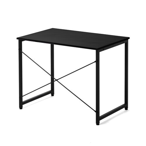 サンワダイレクト シンプルワークデスク ブラック 幅160cm×奥行60cm デスクダイレクト/シンプルワークデスク 幅90cm 奥行60cm ブラック