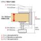 デスクトップパネル 幅800mm 高さ410mm クランプ式 アクリル 幕板 飛沫感染防止対策