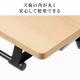 【アウトレット】折りたたみテーブル 学習塾机 天板幅100cm 天板奥行60cm キャスター付き 中棚付き 幕板付き 木目調 選挙グッズ ホワイト 100-FD019W