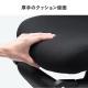 【アウトレット】メッシュチェア シンクロロッキング 4段階角度固定 オットマン 収納式フットレスト 折りたたみ背もたれ 工具不要
