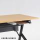 【アウトレット】フォールディングデスク(木目・W1800×D450mm)