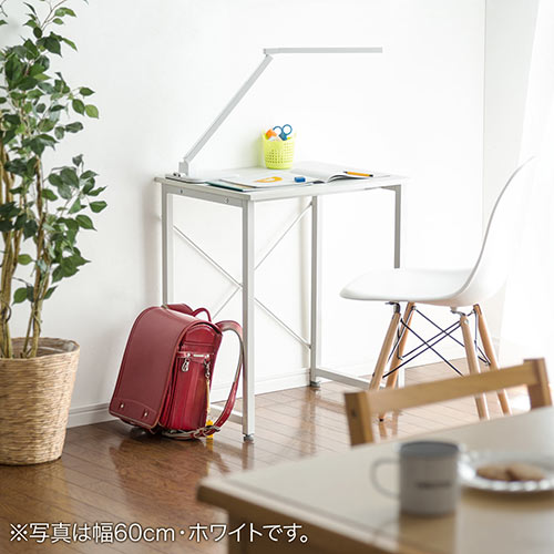 シンプルワークデスク パソコンデスク 幅140cm 奥行45cm フリー