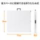 【アウトレット】折りたたみテーブル 省スペース W1520mm D710mm 樹脂天板 作業台 簡単組立 持ち運び 取っ手付き 軽量 ホワイト