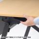 【アウトレット】フォールディングデスク(木目・W1800×D450mm)