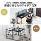 【アウトレット】シンプルワークデスク 幅100cm 奥行60cm ブラック